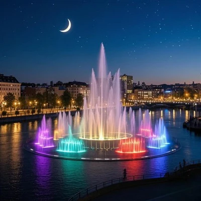 Dancing Fountain Price a ni a, a man pawh a to hle